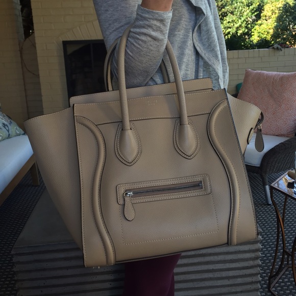 Celine Dune Mini Luggage Calfskin tote- Authentic - Picture 8 of 8