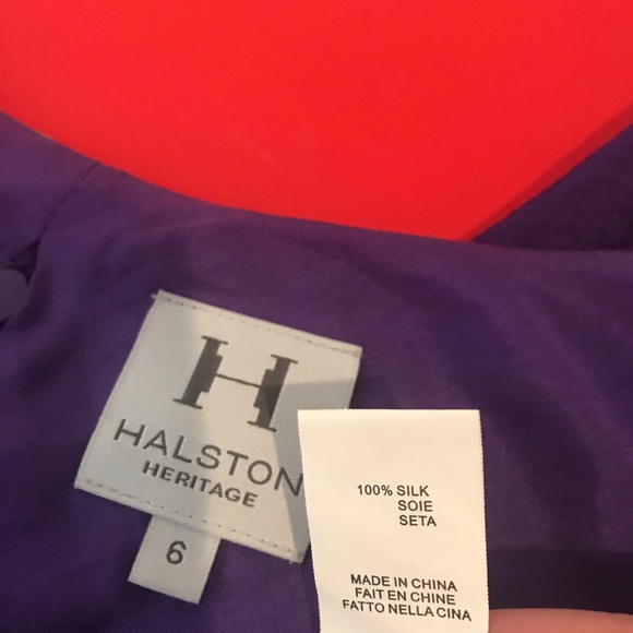 Halston Heritage Silk Cold shoulder dress Silk🌺🦋 - Picture 4 of 4