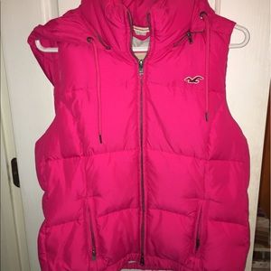 Pink Puffer Vest