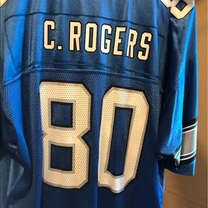 NFL Detroit Lions Football Jersey, ROGERS #80