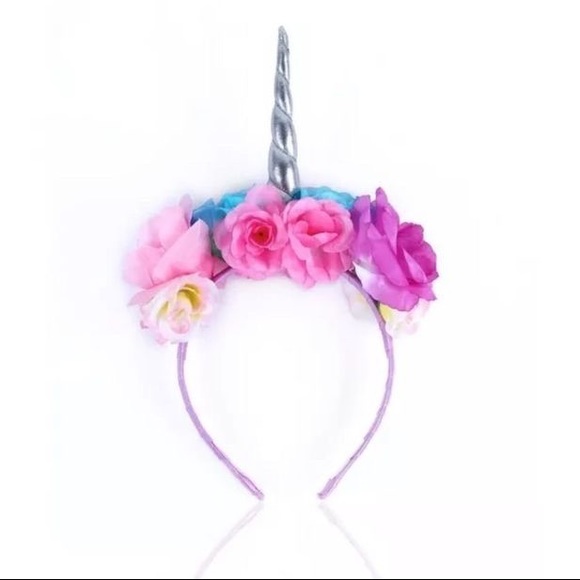 Tarte Unicorn Horn and Flowers Headband