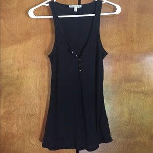 Black Express thin tank top size Small