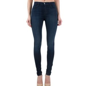 J Brand Maria High Rise Skinny in Darkness