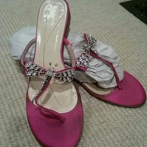 Kate Spade Dragonfly Rhinestone Sandals