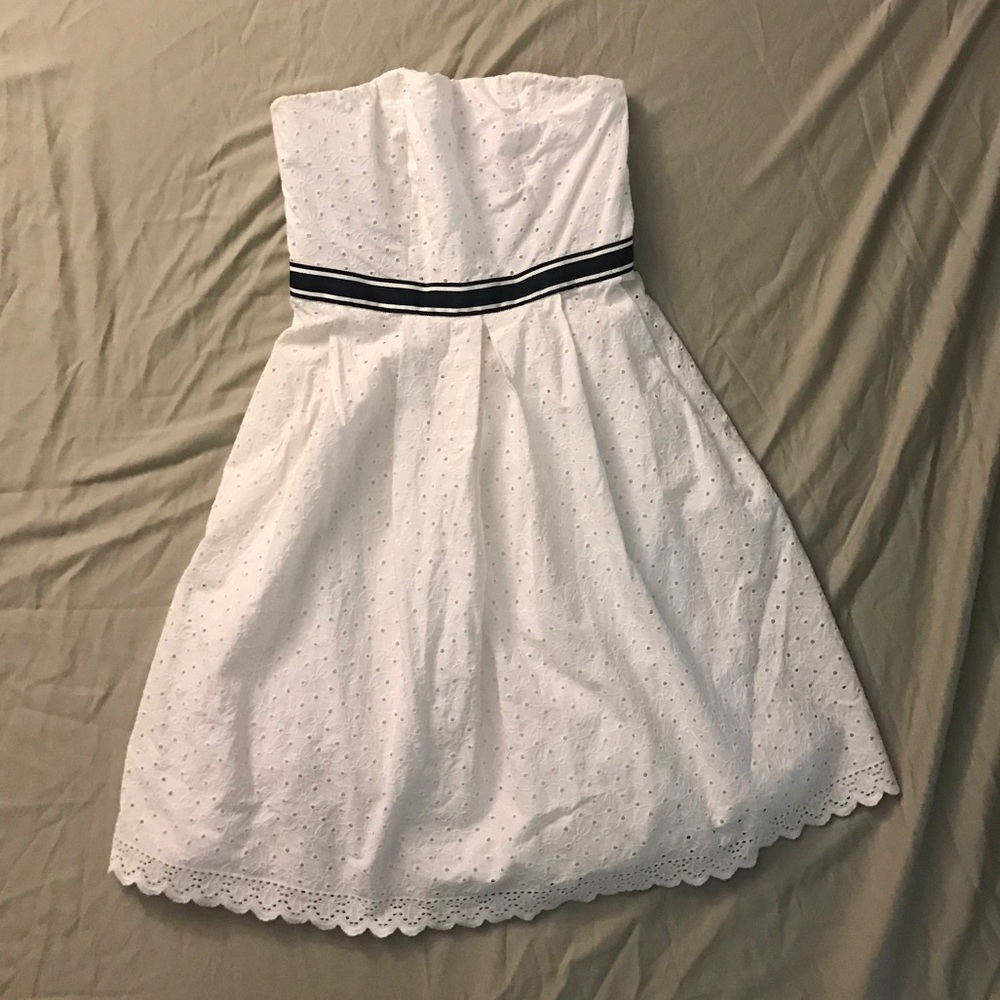 Tommy Hilfiger Strapless White Dress- Size 2