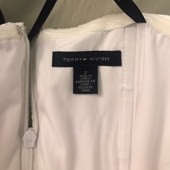 Tommy Hilfiger Strapless White Dress- Size 2 - Picture 2 of 3