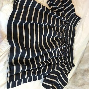 Topshop bohemian off the shoulder top