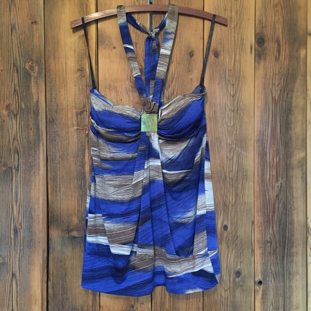 Papaya Halter Top