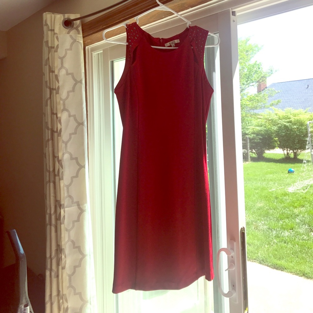 BB Dakota sleeveless red dress - size small