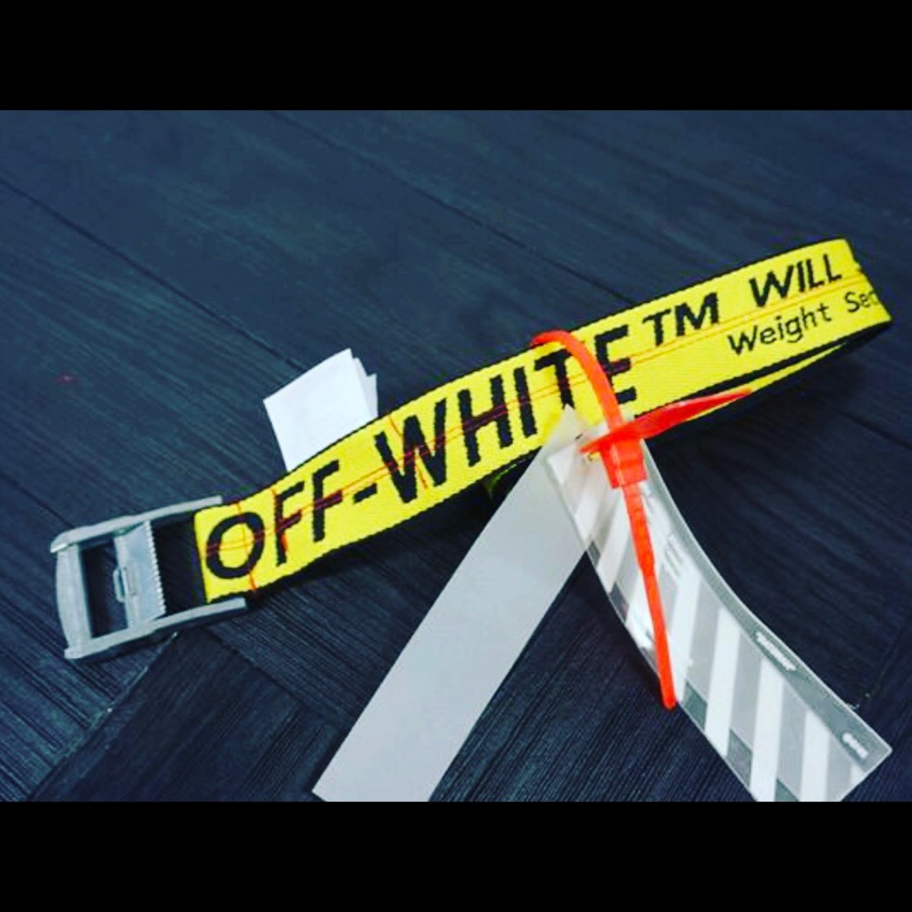 Off White Belt. One size fits all