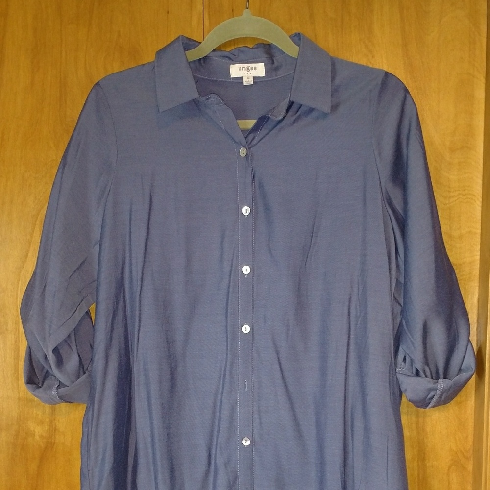 Demin like boyfriend shirt