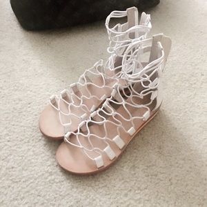 Jeffrey campbell burma wedge sandals 37