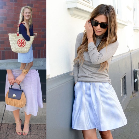 GAP Dresses & Skirts - Seersucker Gap skirt