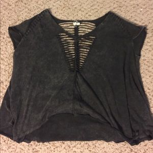 Free People ribbed tee