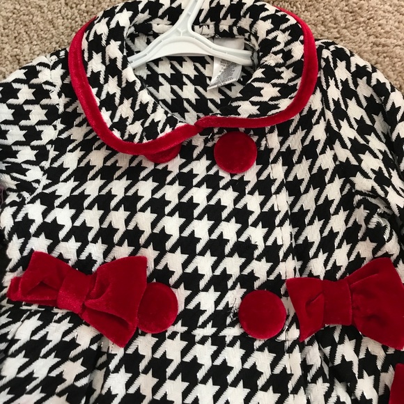 Velvet dress with matching jacket - Picture 3 of 7