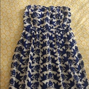 Super Cute!!! Old Navy Blur Bird Dress