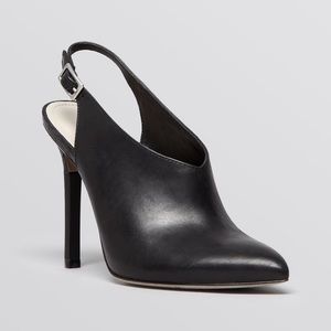 Pour la Victoire Zen Leather Slingback Bootie!