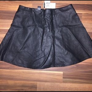 Leather Skirt