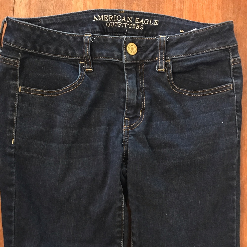 American Eagle, Reg 6 jeggings, dark color