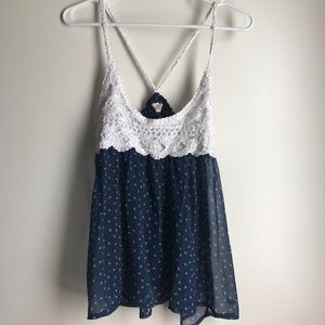 Lace summer top