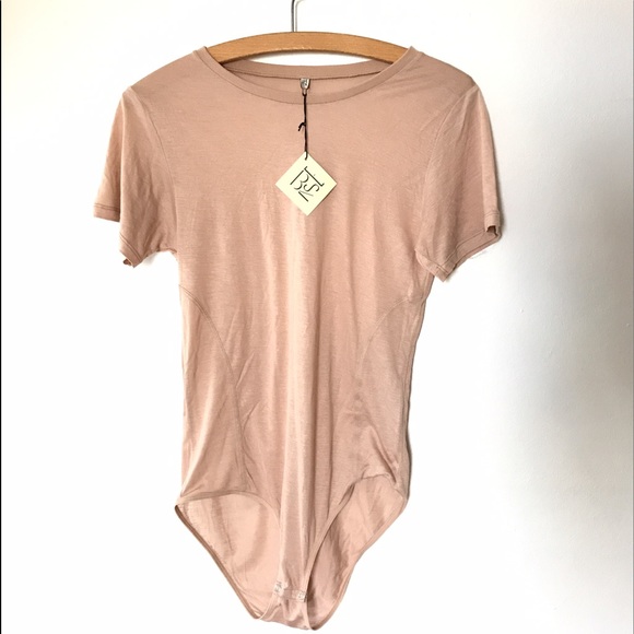 Baserange tee body in nude - Picture 2 of 2