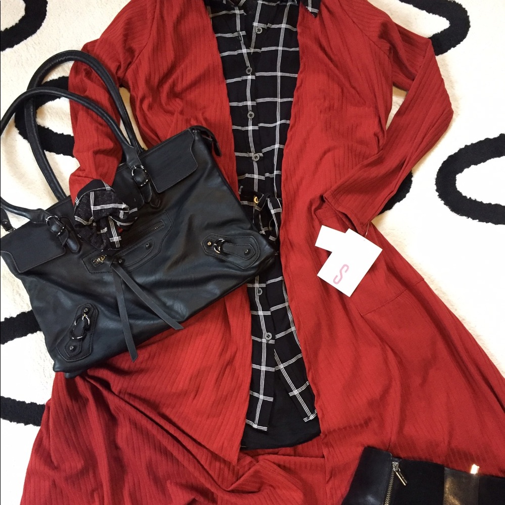 S Sarah duster cardigan LuLaRoe