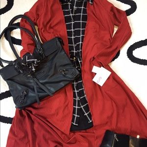 S Sarah duster cardigan LuLaRoe