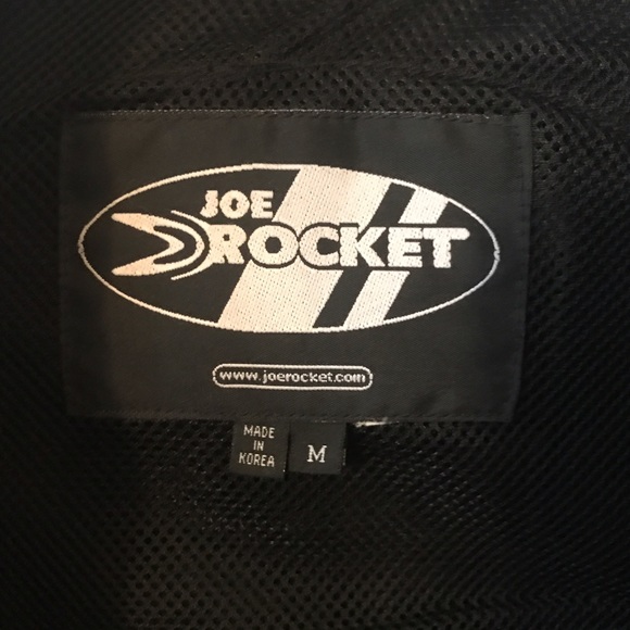 Mesh Joe Rocket Leather Biker Jacket - Picture 2 of 6