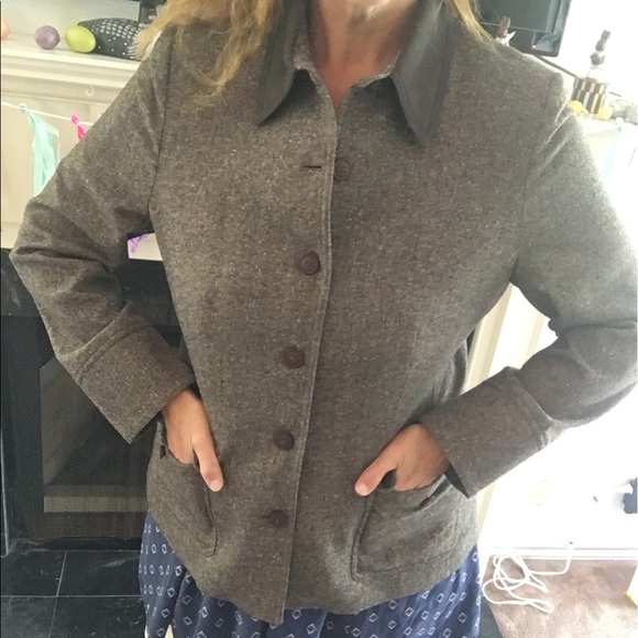 LLBean Wool Blend Blazer - Picture 1 of 6