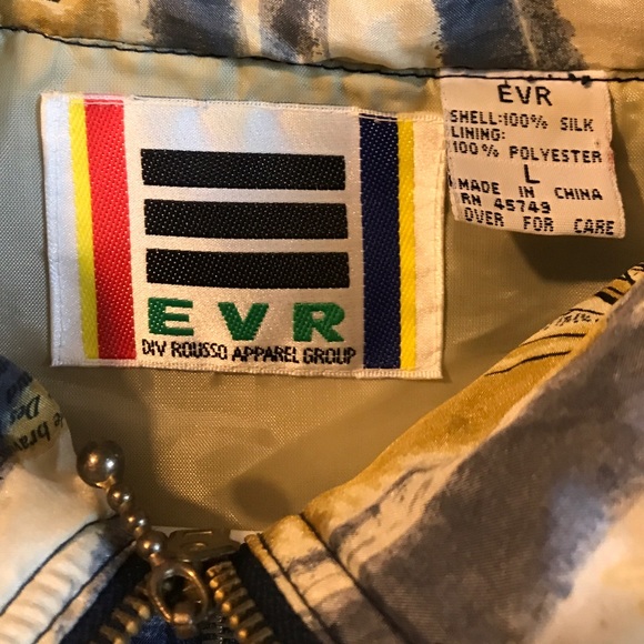 Nautical, Zip Up, Nylon Jacket - Picture 2 of 4