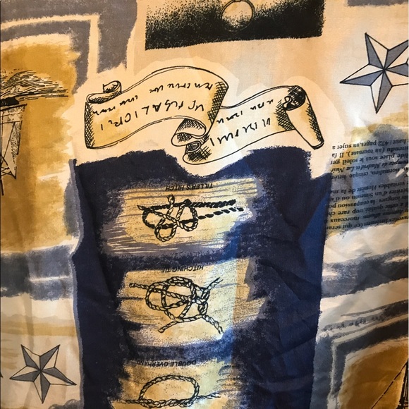 Nautical, Zip Up, Nylon Jacket - Picture 4 of 4