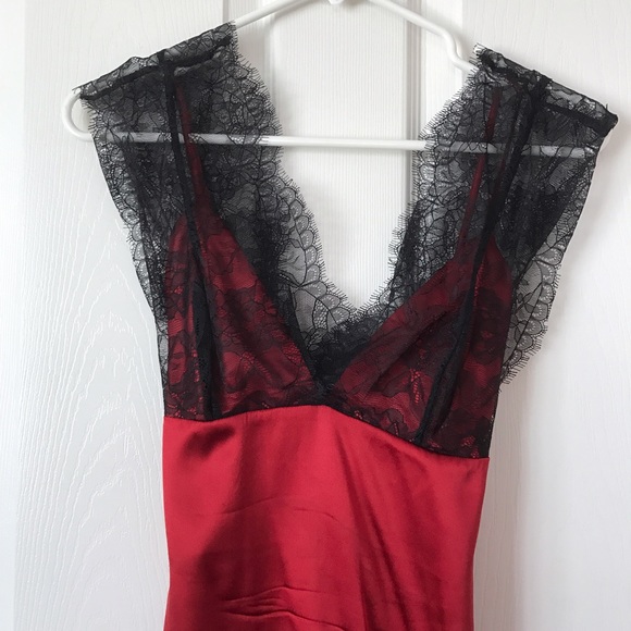 BEBE lingerie-like top