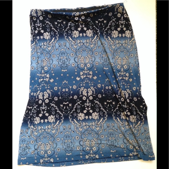 PS Dresses & Skirts - 📸SALE📸 PS Indian Style Side Split Skirt Blue Med