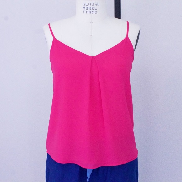 Naked Zebra Pink Strappy Tank (Small) - Picture 2 of 4