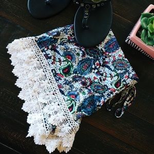 Bohemian Lace Summer Shorts