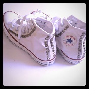 Converse With Studded Pyramids