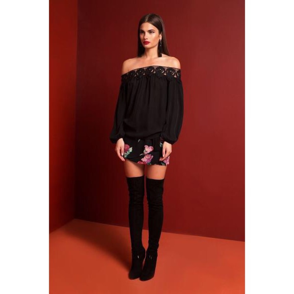 Stone Cold Fox - Kyoto Blouse in Black