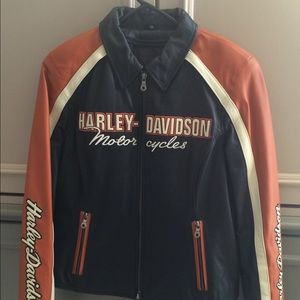 Harley Davidson Woman Leather Jacket