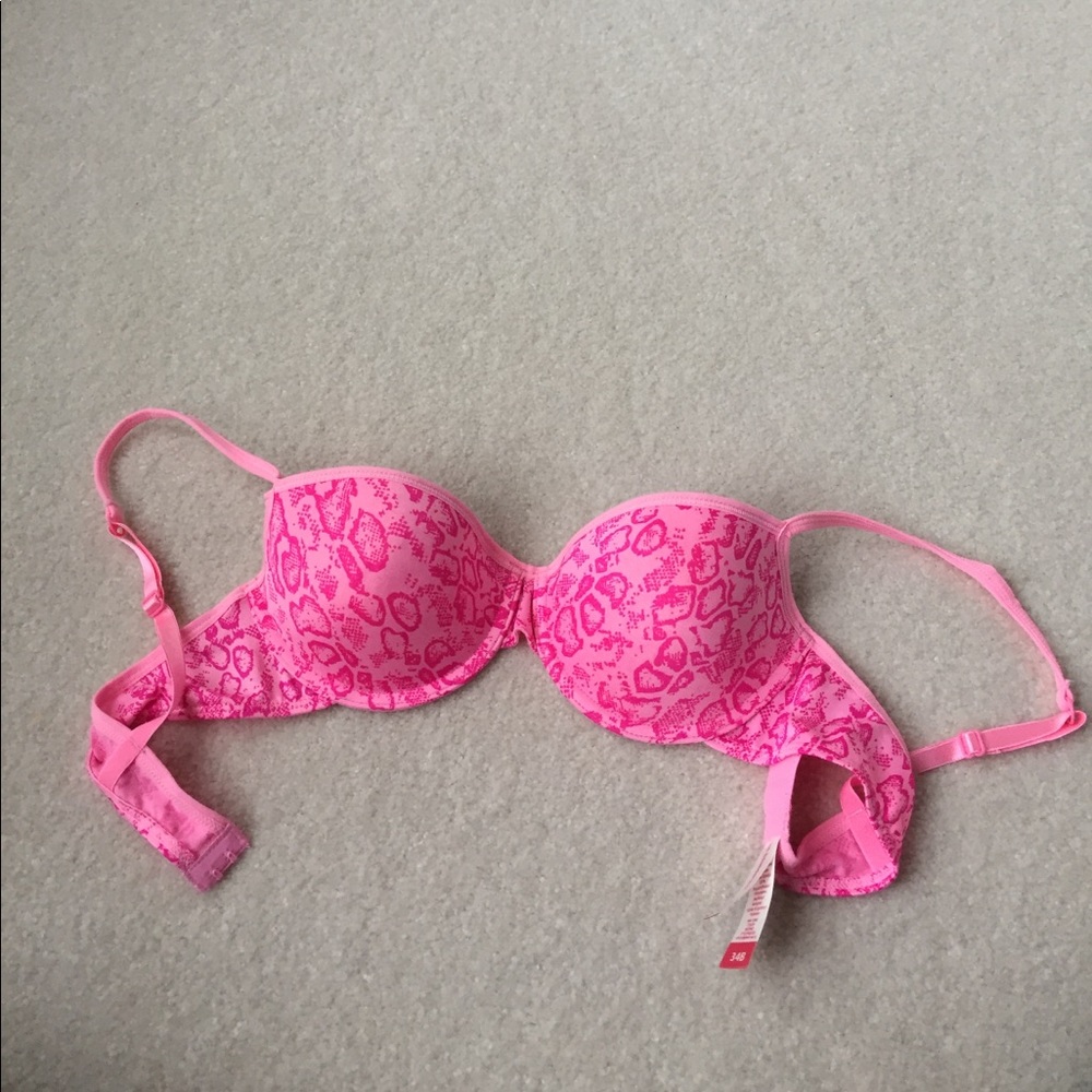 Pink Cheetah Print 34B Bra