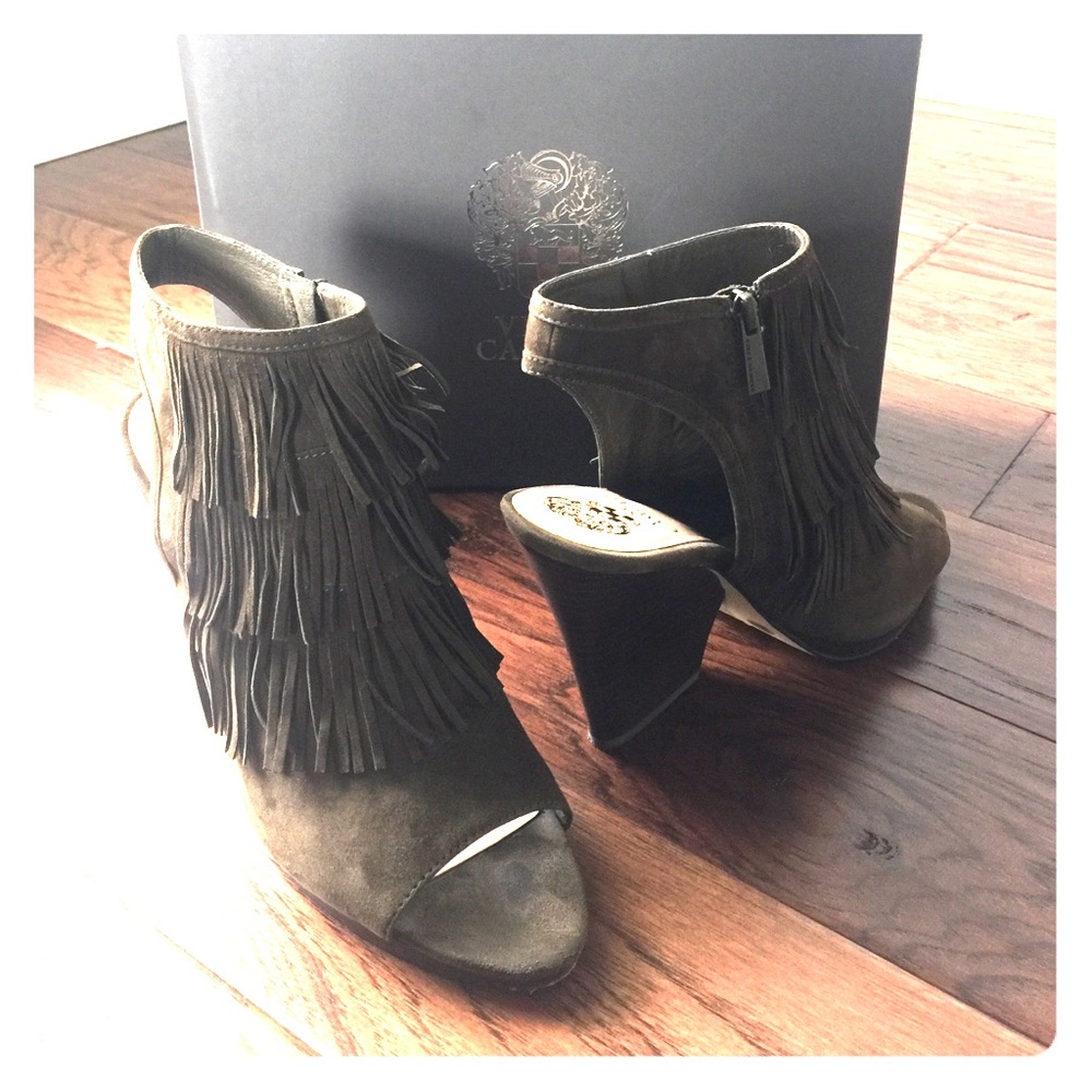 Vince Camino, open toe boots