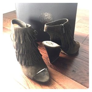 Vince Camino, open toe boots