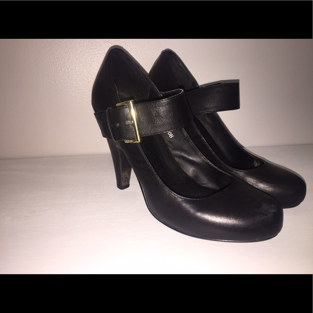 Black Mary Janes