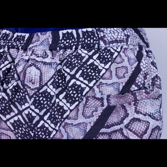 12th Street Cynthia Vincent Snakeskin-Print Pants - Picture 3 of 3