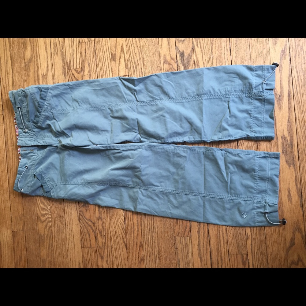 Athleta blue-gray casual/hiking pants