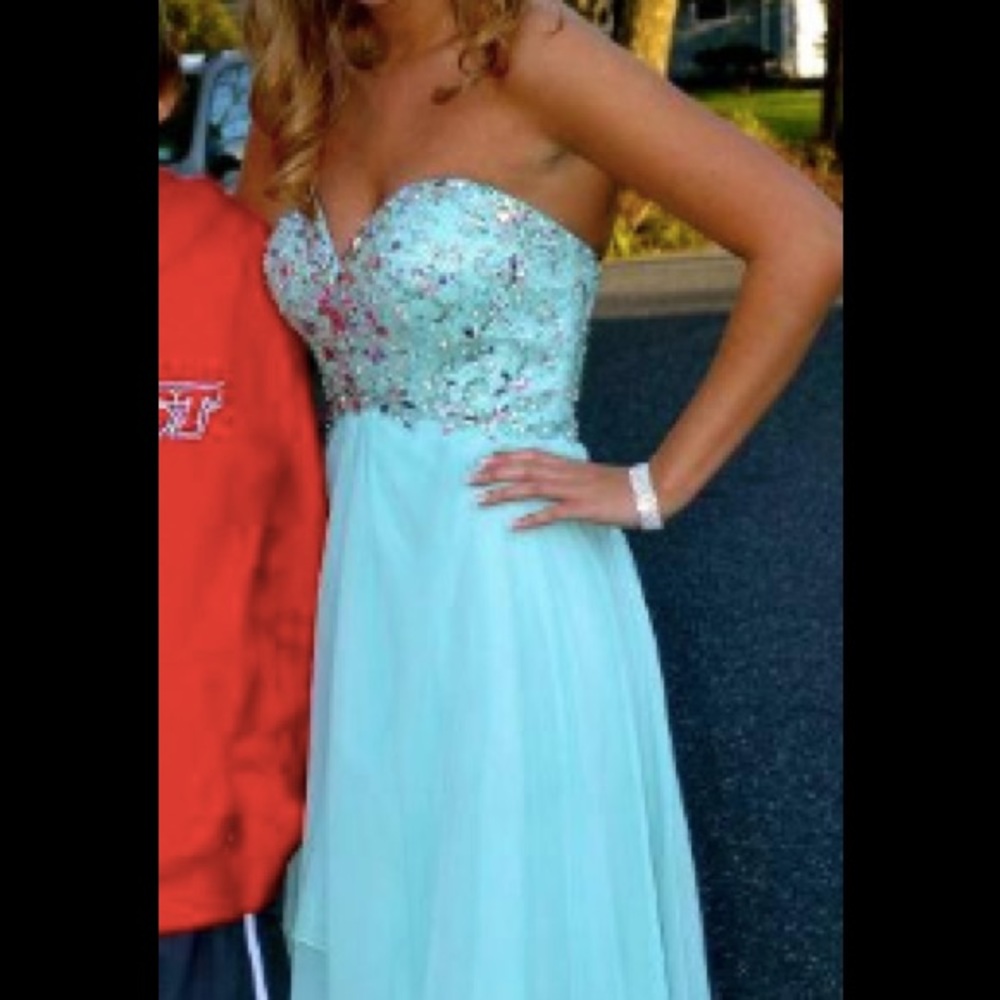 Morilee Prom Dress with beaded bodice