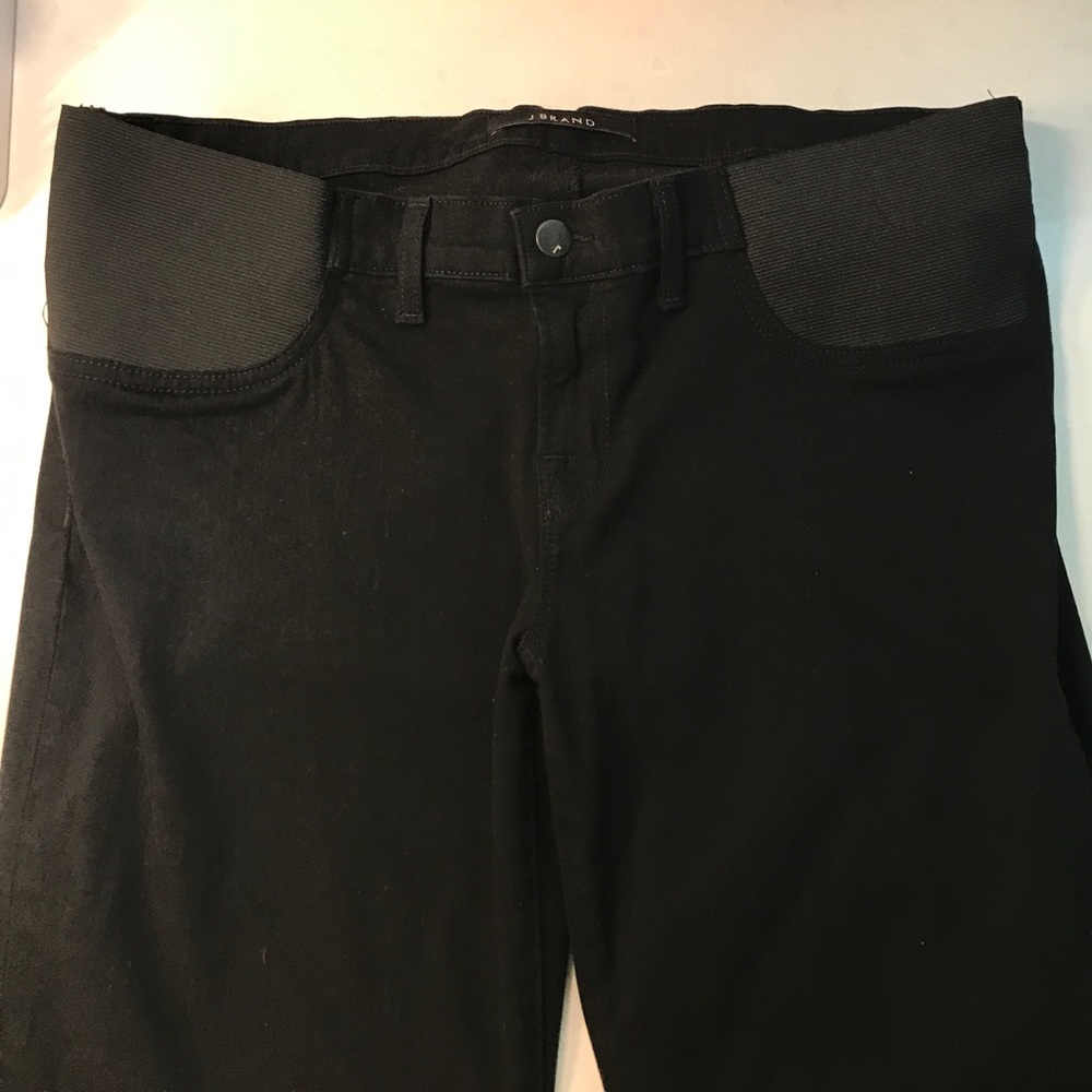 J Brand maternity skinny jeans in black! Mama j