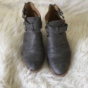 Quipid strappy ankle booties