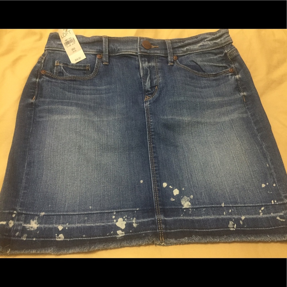 Blue jean skirt NWT