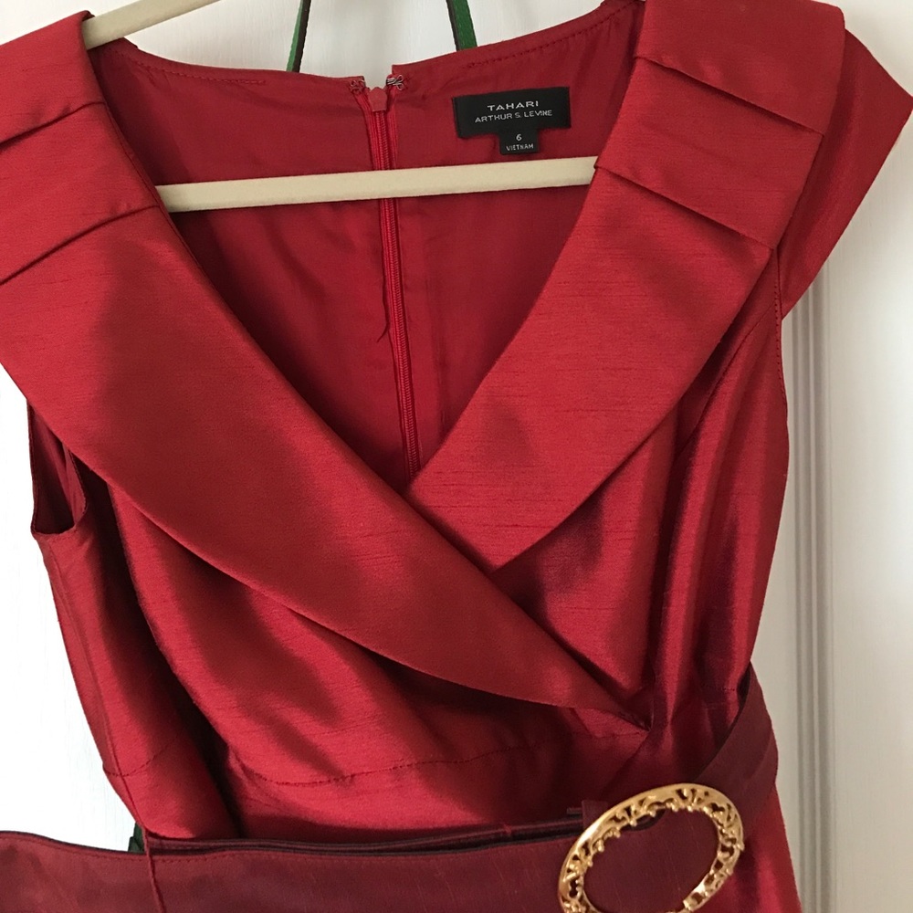 Perfect red Jackie O dress