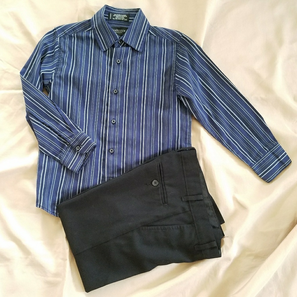 ☇2/$10 Boys Van Heusen Dress Shirt